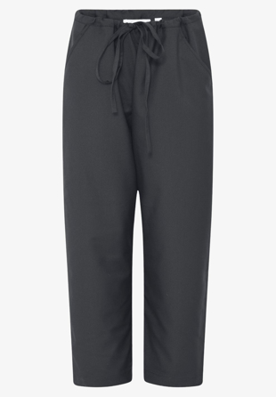 Frau - Milano wool string ankle pant Oyster